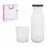 Set LAV Jug Glasses Crystal 7 Pieces (6 Units) (7 pcs)