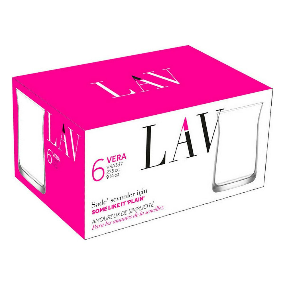 Set of glasses LAV Vera 275 ml 6 Pieces