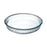 Serving Platter 5five Crystal Transparent (Ø 26 cm)