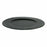 Flat Plate Viejo Valle Neat Black Porcelain Ø 28 cm (6 Units)