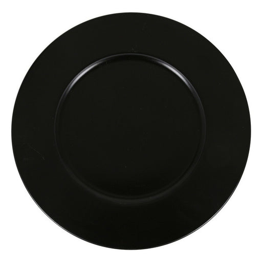 Underplate Inde Neat Black Porcelain Ø 32 cm