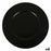 Underplate Inde Neat Black Porcelain Ø 32 cm (6 Units)