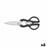 Scissors Richardson Sheffield Artisan 21 x 8,5 x 1 cm Black Metal (Pack 6x)