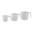 Measuring Jug 250 ml 500 ml 1 L polypropylene (3 Pieces)