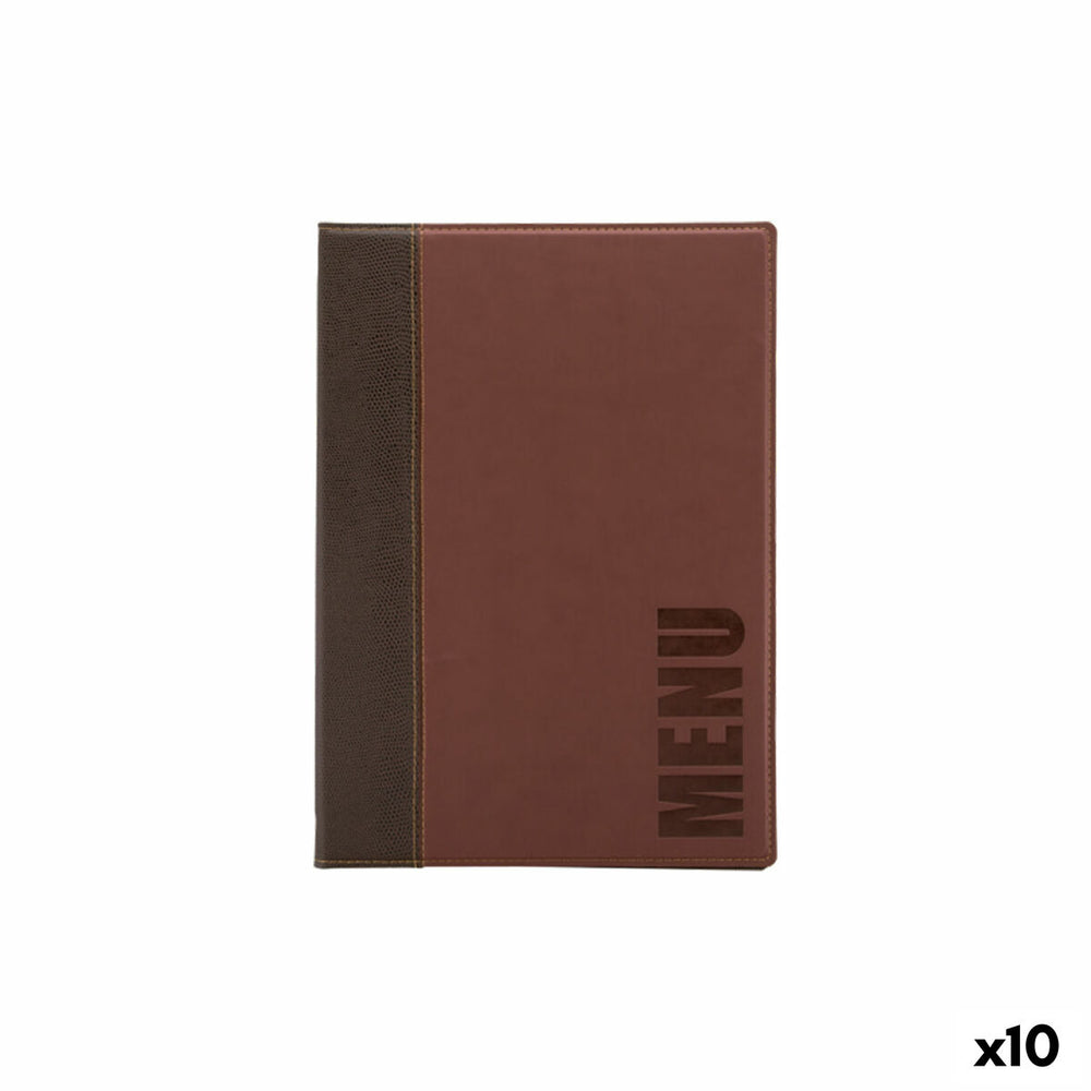 Menu holders Securit Trendy Burgundy 34 x 24,6 x 0,4 cm