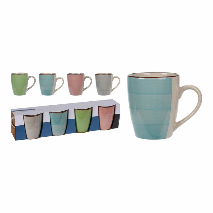 4 Piece Mug Set Excellent Houseware 360 ml