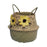 Multi-purpose basket Decoris Spring Brown wicker (30 x 30 cm)