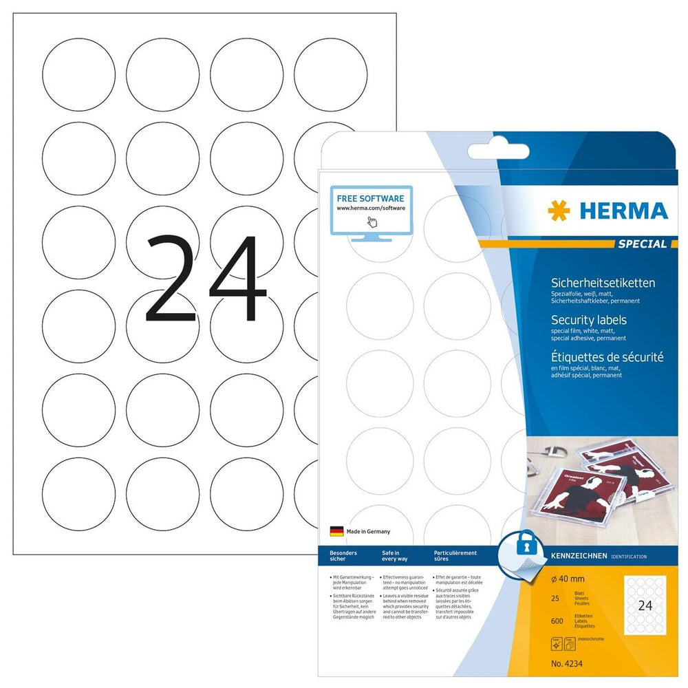 Labels White (Refurbished D)