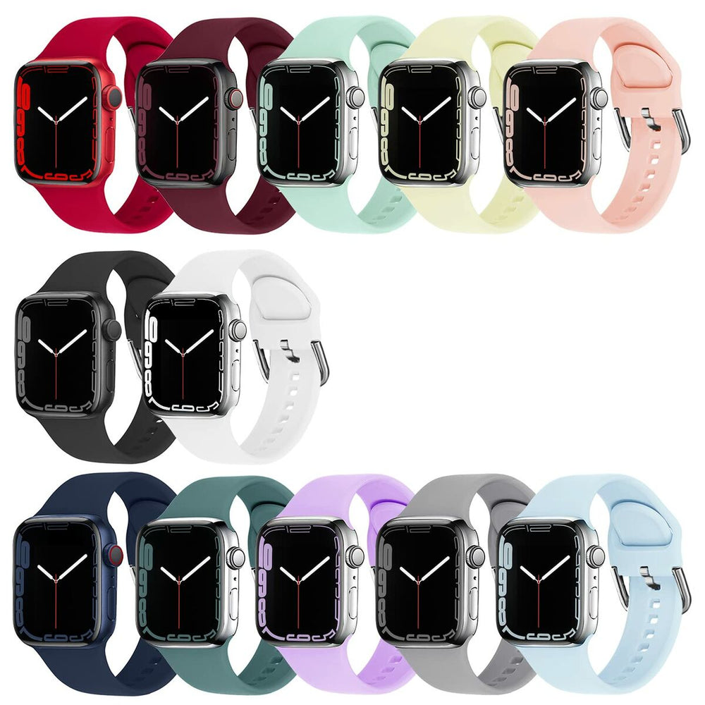 Watch Strap Unisex Silicone Apple Watch Ø 40 mm Ø 41 mm Ø 38 mm (Refurbished D)