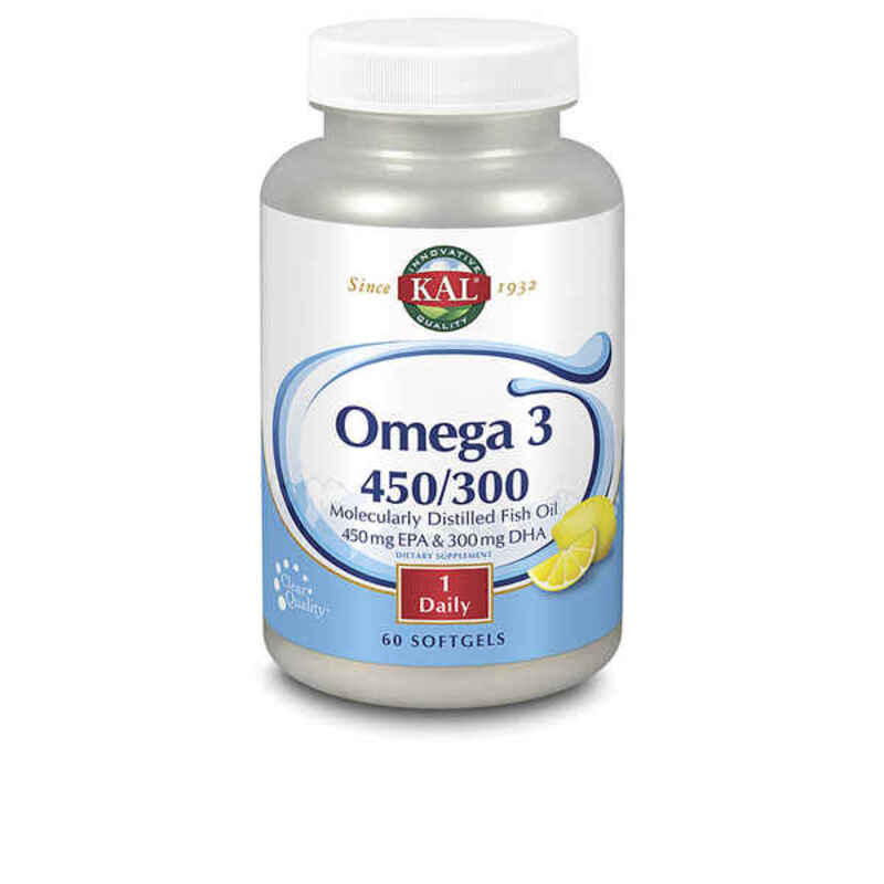 Omega 3 Kal Omega 3 Soya Lecithin (60 uds)