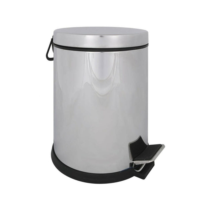 Pedal bin Confortime Silver Metal