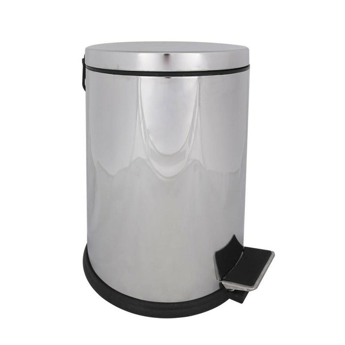 Pedal bin Confortime Silver Metal