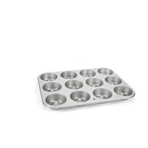 Flan Mould Quttin Carbon steel 12 Units 35 x 26 x 35 cm