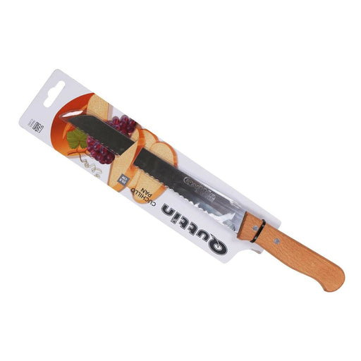 Bread Knife Quttin Natura Wood (20 cm)