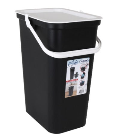 Recycling Waste Bin Tontarelli Moda 24 L White