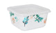 Square Lunch Box with Lid La Mediterránea Alba Melamin 11 x 11 x 5,5 cm