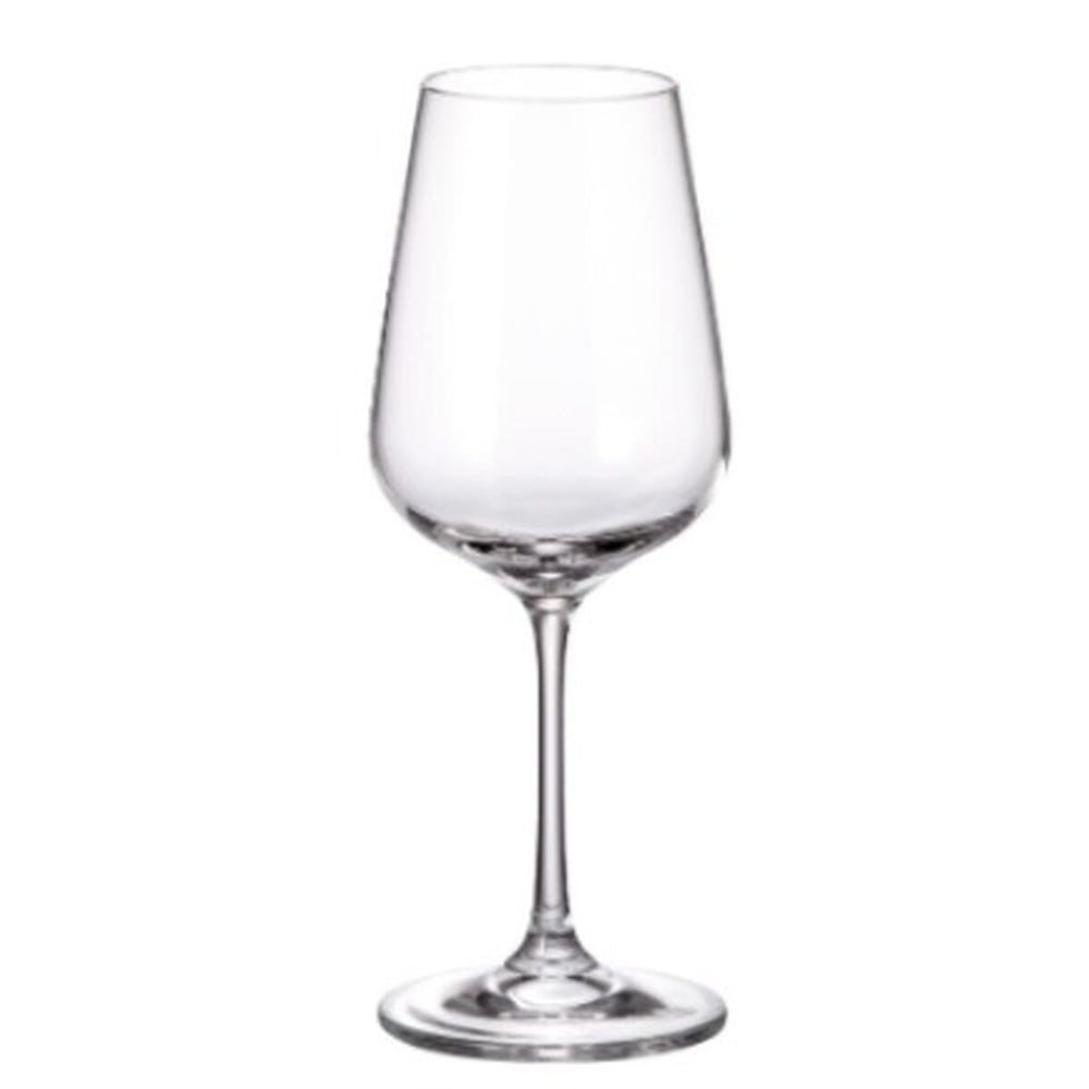 Set of cups Bohemia Crystal Sira 360 ml 6 x 8 x 22 cm White 6 Units