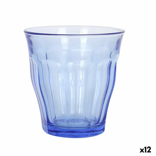 Set of glasses Duralex Picardie Blue Crystal 6 Pieces 250 ml (12 Units)