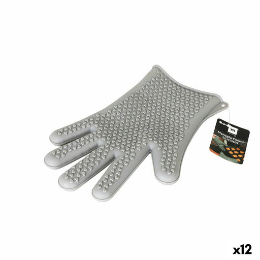 Oven Mitt La Mediterránea Silicone 27 x 17,5 cm (12 Units)