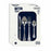 Cutlery Quttin Antartica 16 Pieces (8 Units)