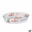 Oven Dish Quttin   1,8 L Glass Oval 26,2 x 17,8 x 6,1 cm (6 Units)