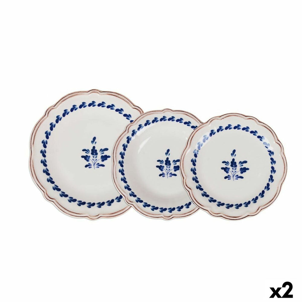 Dinnerware Set Santa Clara Lousame 12 Pieces (2 Units)