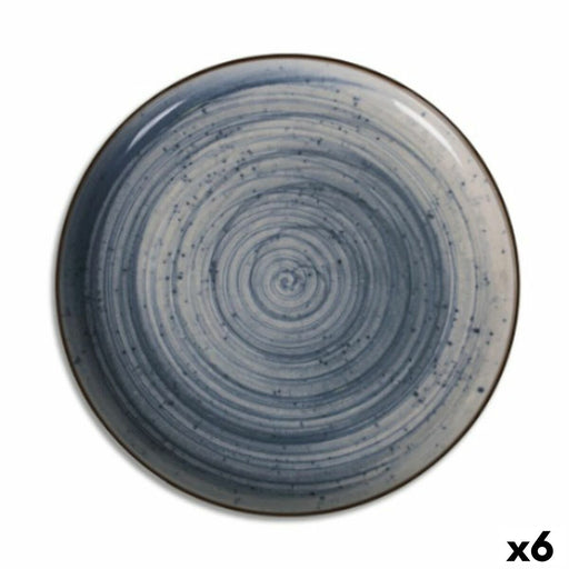 Flat Plate La Mediterránea Swirl Circular (6 Units)