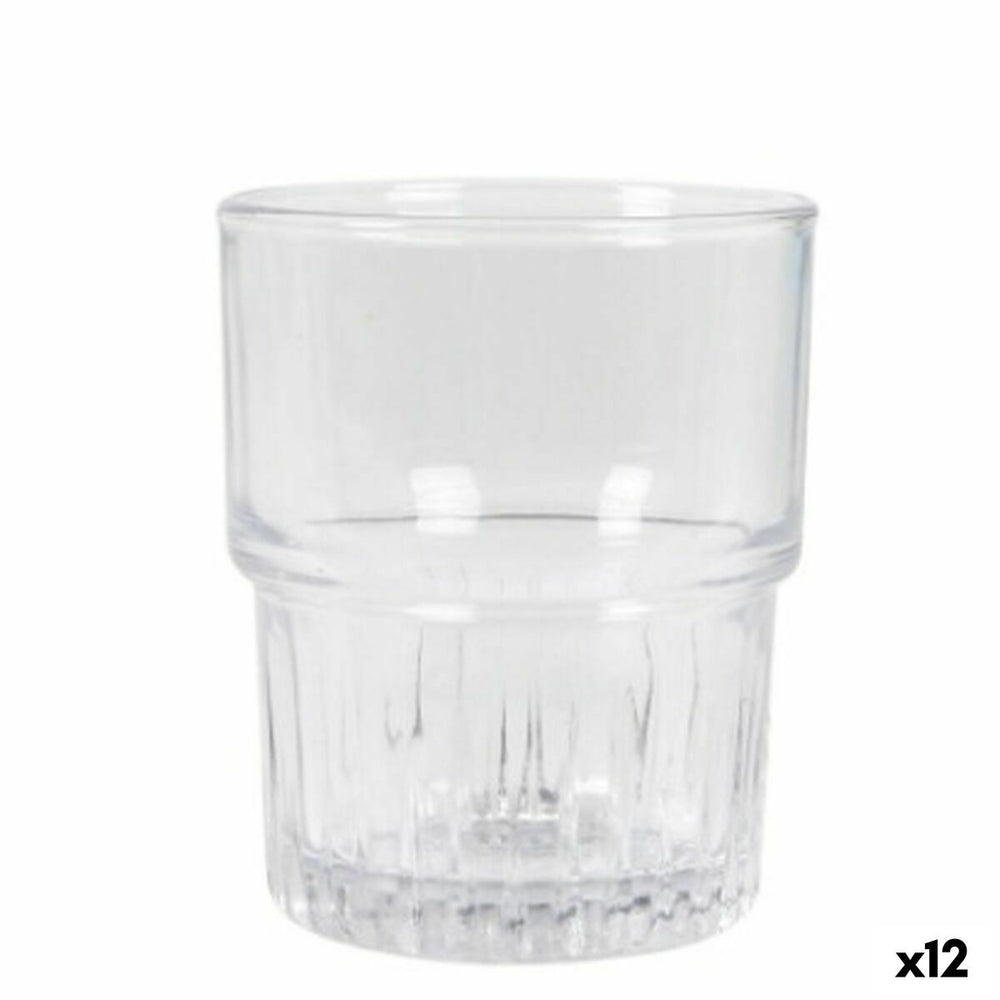 Set of glasses Duralex   Stackable Transparent 6 Pieces 200 ml (12 Units)
