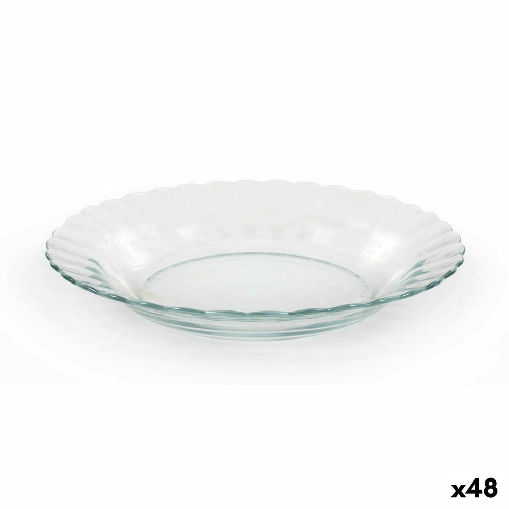 Deep Plate Duralex Paris Glass Ø 23 cm (48 Units)