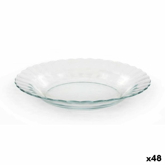 Deep Plate Duralex Paris Glass Ø 23 cm (48 Units)