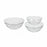 Set of bowls Duralex Lys With lid 3 Pieces (4 Units)