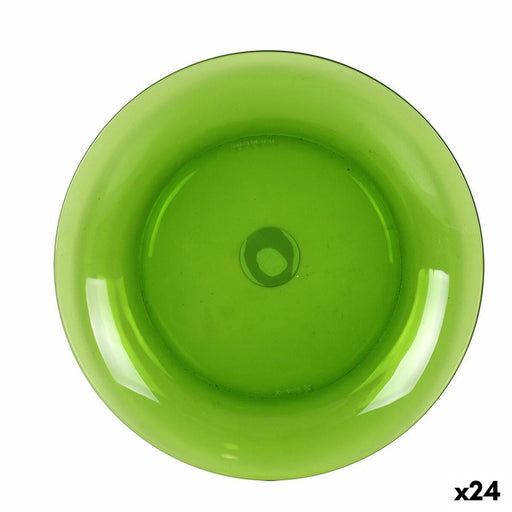 Flat Plate Duralex Lys Ø 23 cm Green (24 Units)