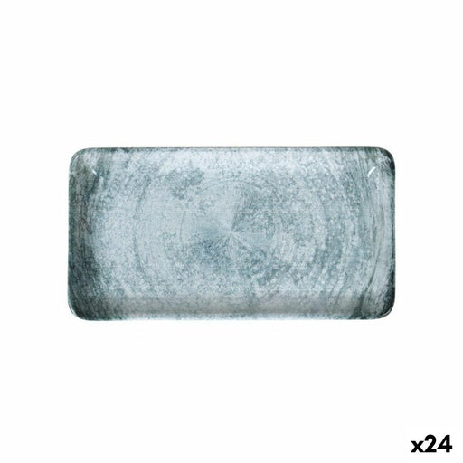 Serving Platter La Mediterránea Dalian Rectangular 22,5 x 12 x 2,5 cm (24 Units)