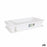 Draining Rack for Kitchen Sink Tontarelli Scola Plastic White 45 x 26 x 8,5 cm (12 Units)