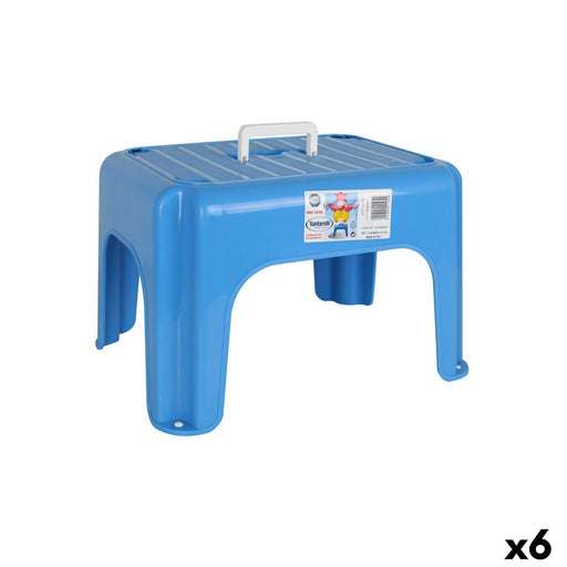 Stool Tontarelli Dumbo Blue 38 x 30 x 24 cm (6 Units)