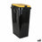 Recycling Waste Bin Tontarelli Yellow 45 L (6 Units)