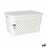 Laundry Basket Tontarelli Arianna With lid White 58 x 39 x 32 cm (6 Units)