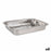 Baking tray Quttin Steel Silver Rectangular 27,7 x 20,3 cm (6 Units)