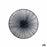 Dessert dish La Mediterránea Monaco Blue Porcelain (12 Units)