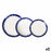 Dinnerware Set La Mediterránea Santorini 12 Pieces (2 Units)