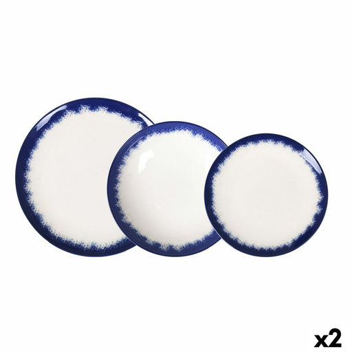 Dinnerware Set La Mediterránea Santorini 12 Pieces (2 Units)