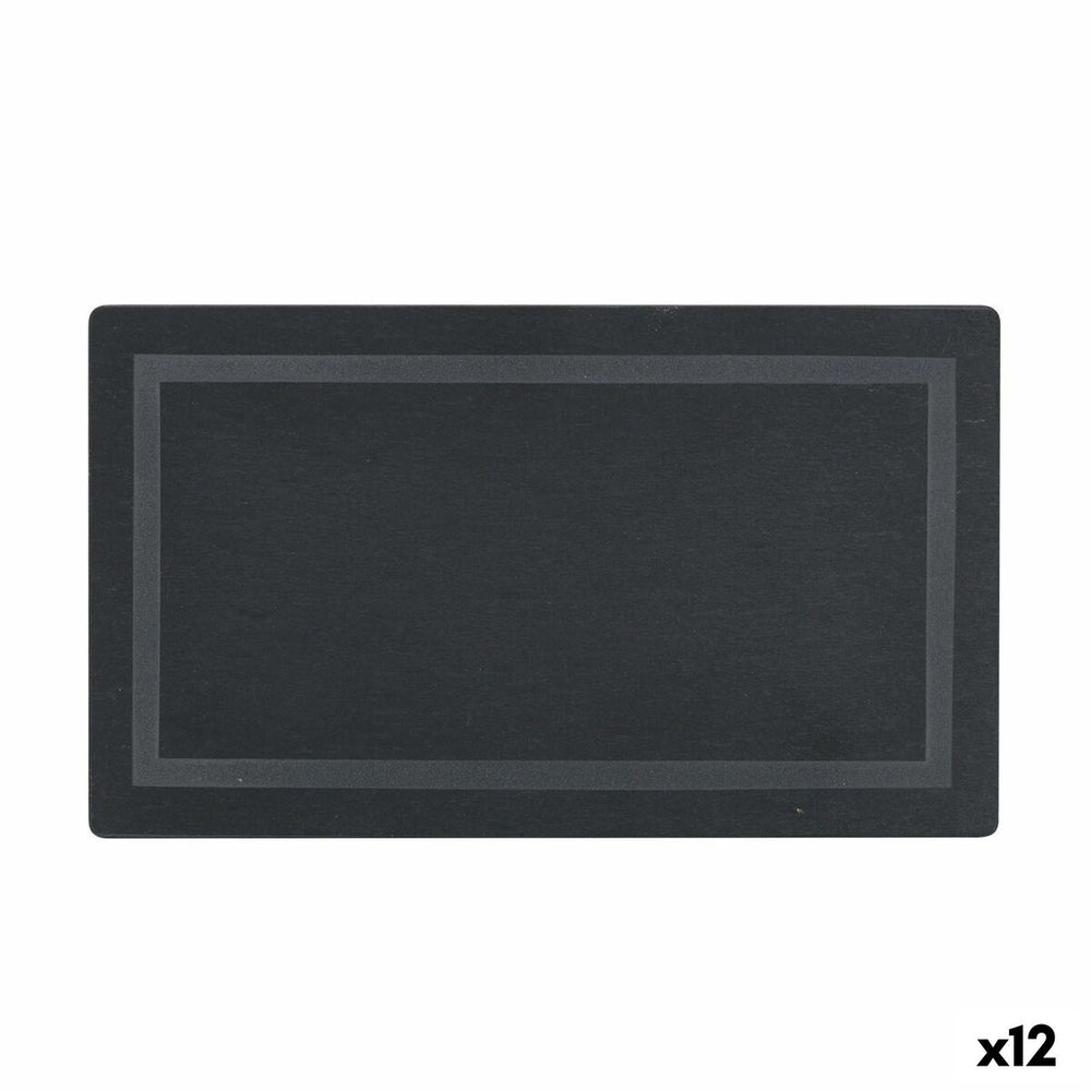 Tray Inde Board Porcelain 24 x 14 x 0,5 cm (12 Units)