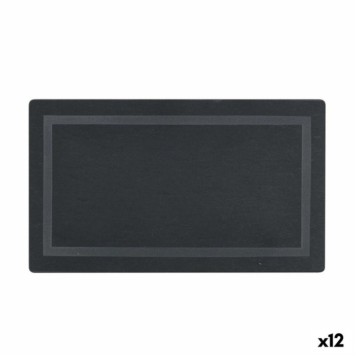 Tray Inde Board Porcelain 24 x 14 x 0,5 cm (12 Units)