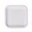 Plate set Algon Disposable White Cardboard Squared 20 cm (36 Units)