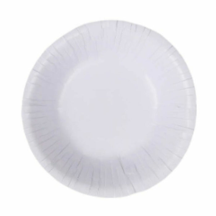 Plate set Algon Disposable White Cardboard 450 ml (36 Units)