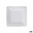 Plate set Algon Disposable White Cardboard 18 cm (36 Units)