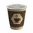 Glass with Lid Algon Cardboard Disposable Coffee 36 Units (10 Pieces)