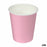 Plate set Algon Cardboard Disposable Pink (36 Units)