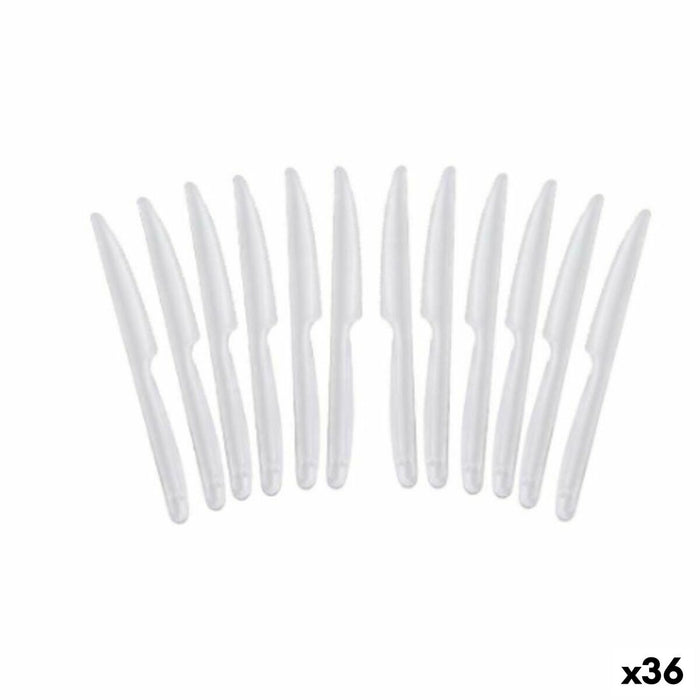 Reusable knife set Algon Transparent 36 Units