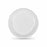 Set of reusable plates Algon White 20,5 x 20,5 x 2 cm (36 Units)